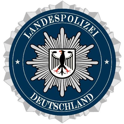 Logo of the Landespolizei.